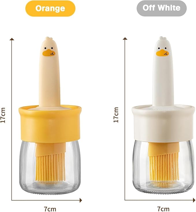 Oil Dispenser with Silicone Brush