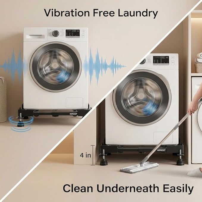 Adjustable Washing Machine Stand