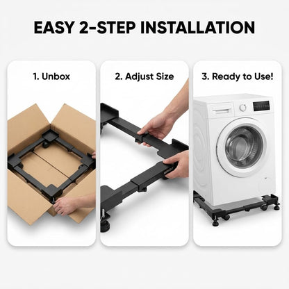 Adjustable Washing Machine Stand