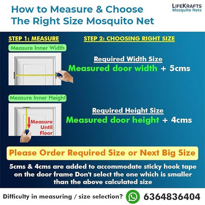 Magnetic Door Mosquito Net