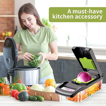 14-in-1 Multipurpose Vegetable Chopper Cutter