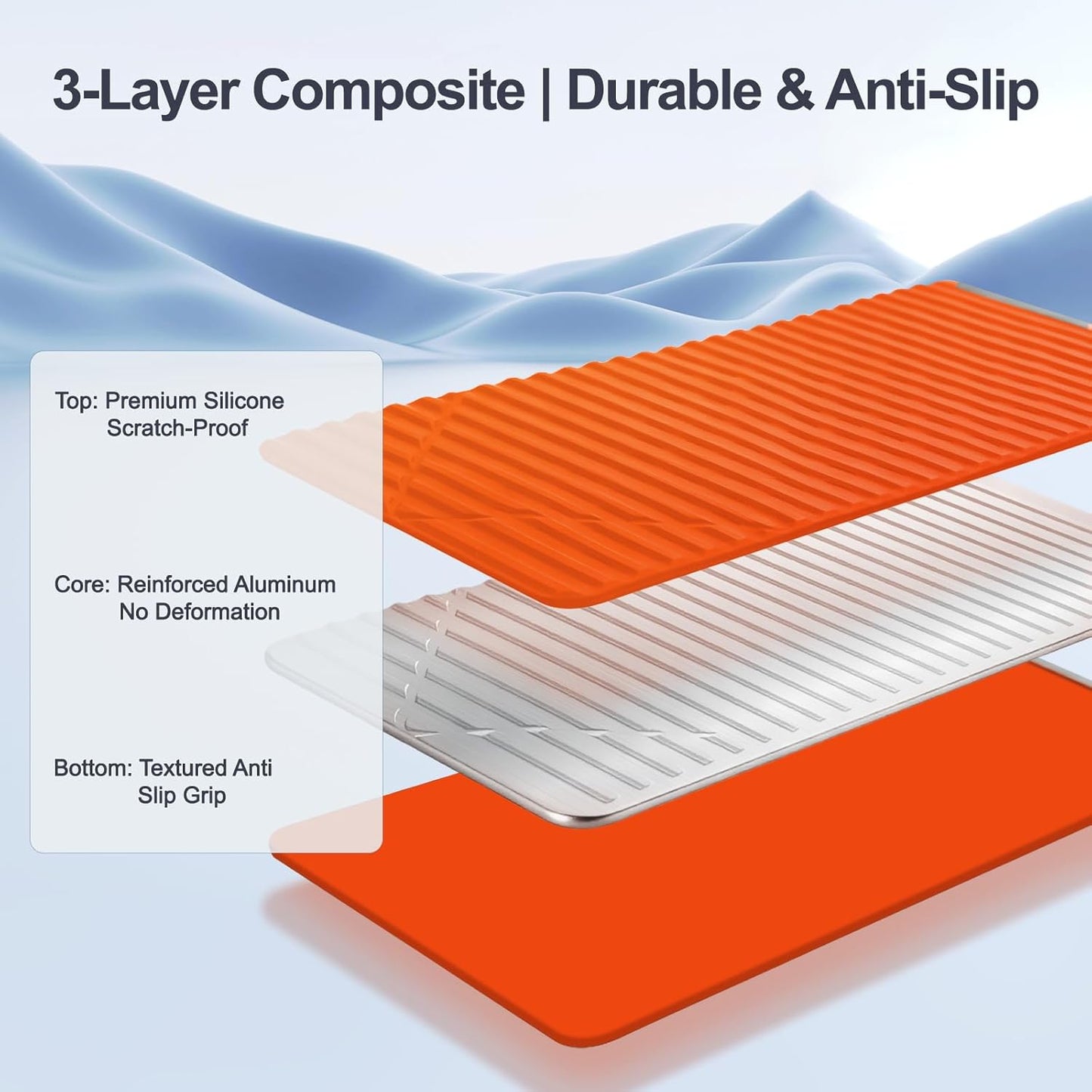 Foldable Silicone Aluminum Holder