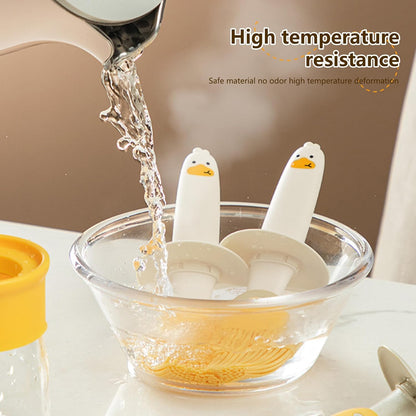 Oil Dispenser with Silicone Brush