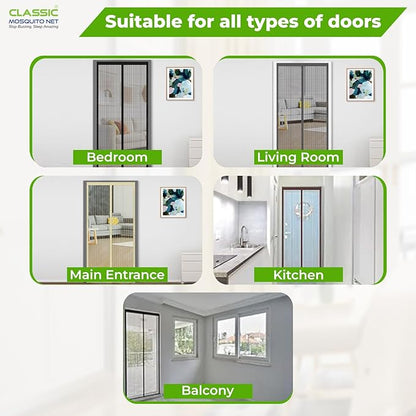 Magnetic Door Mosquito Net