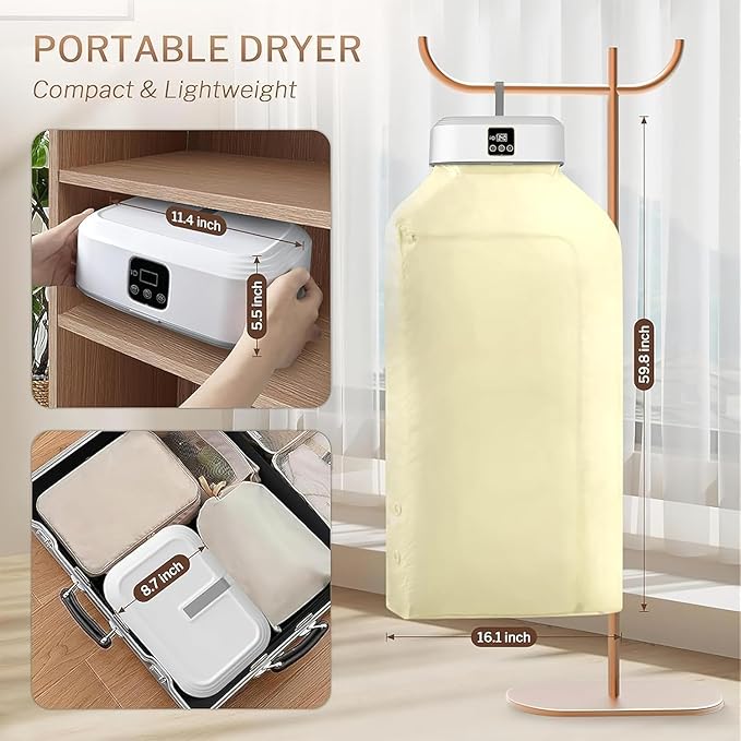 Portable Clothes Drying & Warmer Machine