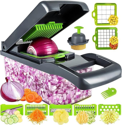 14-in-1 Multipurpose Vegetable Chopper Cutter